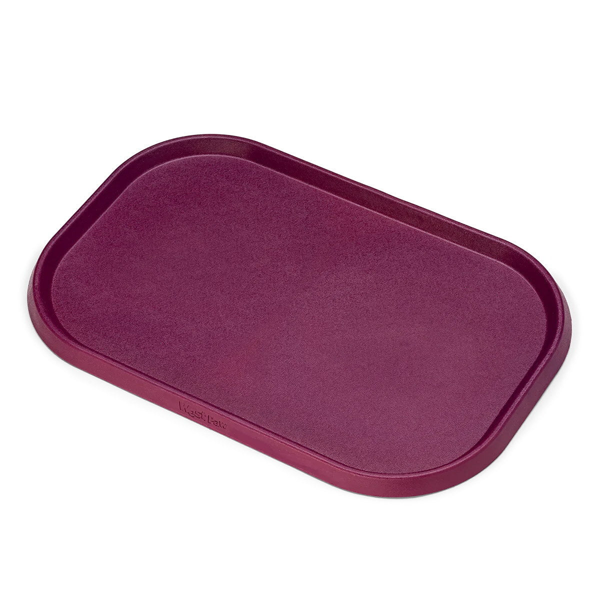 West Paw Seaflex Eco-Friendly No-Slip Dog Feeding Mat Pet bowl Feeding Tray West Paw Design Tropic Red