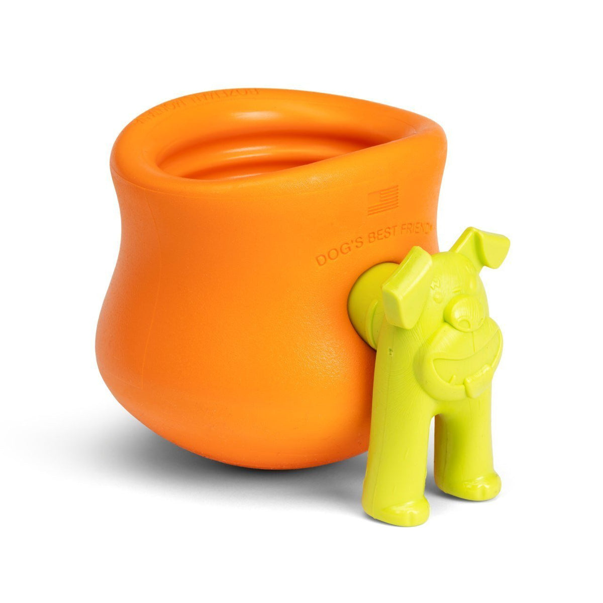 West Paw Toppl Treat Dispensing Wobbling Dog Toy & Food Bowl Dog toys West Paw Design Orange X Large West Paw Toppl Treat Dispensing Wobbling Dog Toy & Food Bowl