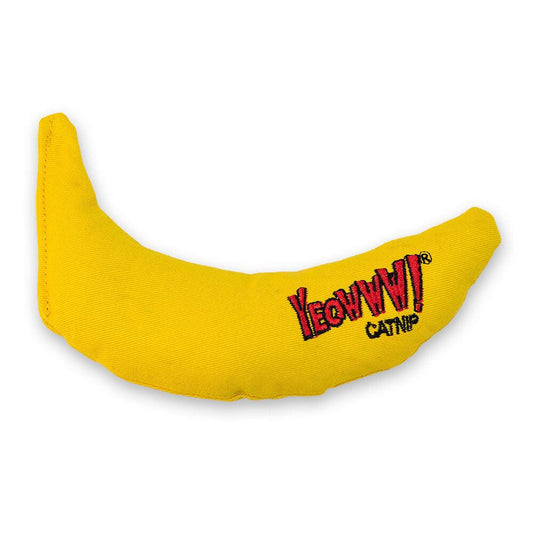 Yeowww! Cat Toys with Pure American Catnip - Banana Cat Toys and Scratchers Yeowww