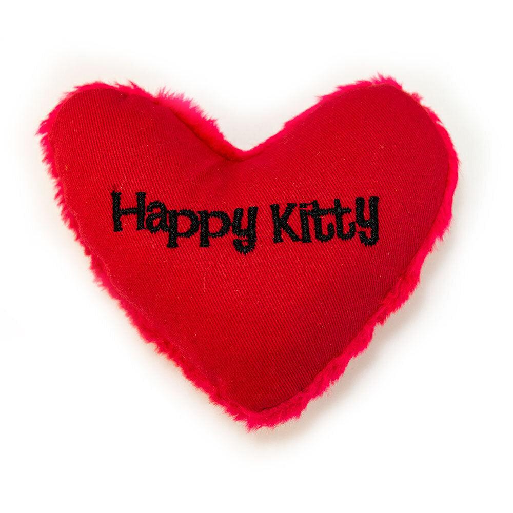 Yeowww! Cat Toys with Pure American Catnip - Hearrrt Attack Happy Kitty Cat Toys Yeowww Happy Kitty