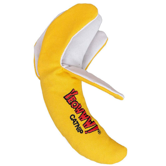 Yeowww! Cat Toys with Pure American Catnip - Peeled banana Cat Toys and Scratchers Yeowww