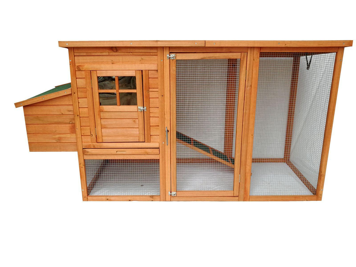 YES4PETS Large Chicken Coop Rabbit Hutch Ferret Cat Guinea Pig Cage Hen Chook House With Open Roof Pet Care > Coops & Hutches YES4PETS