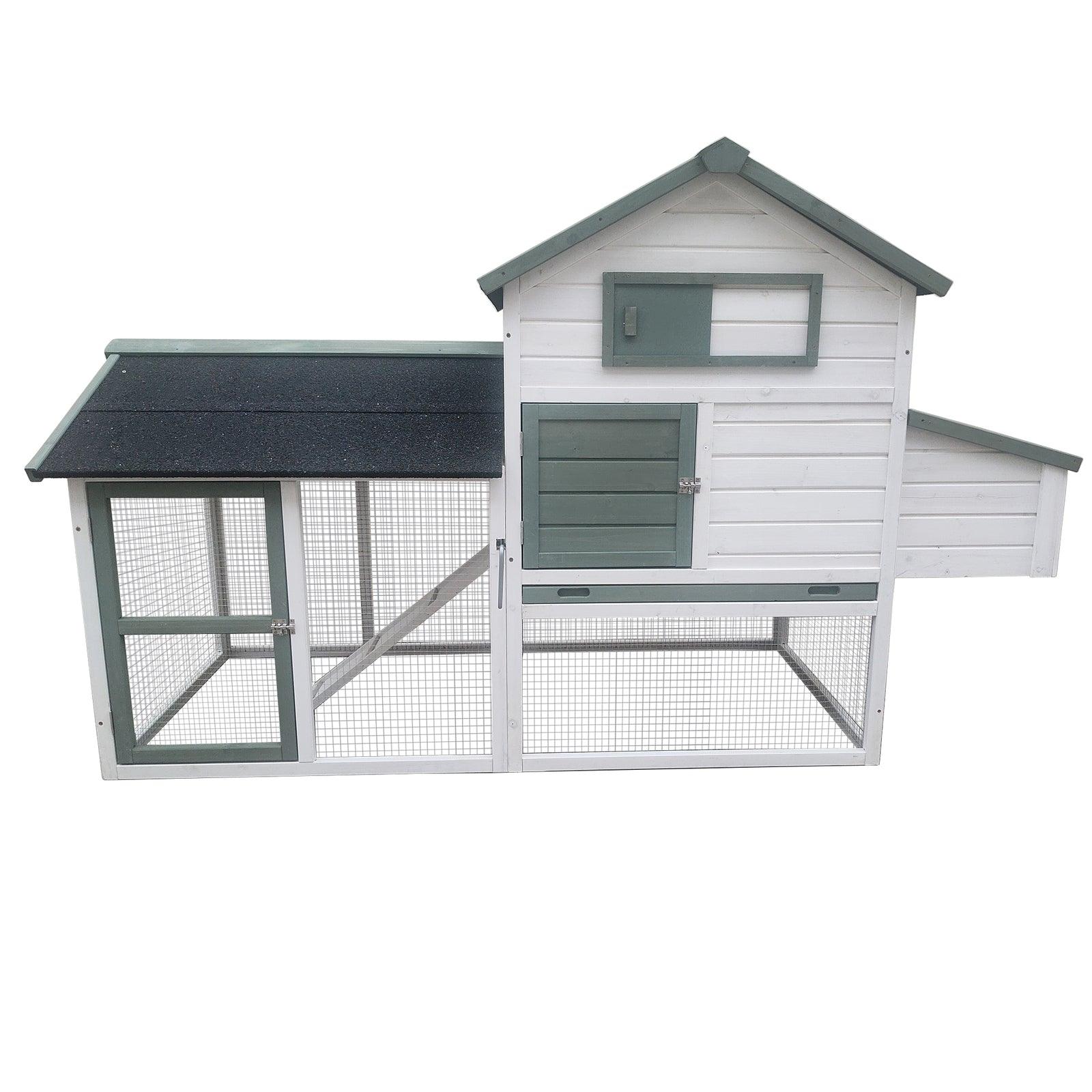 YES4PETS Large Chicken Coop Rabbit Hutch Guinea Pig Cage Ferret House Pet Care > Coops & Hutches YES4PETS