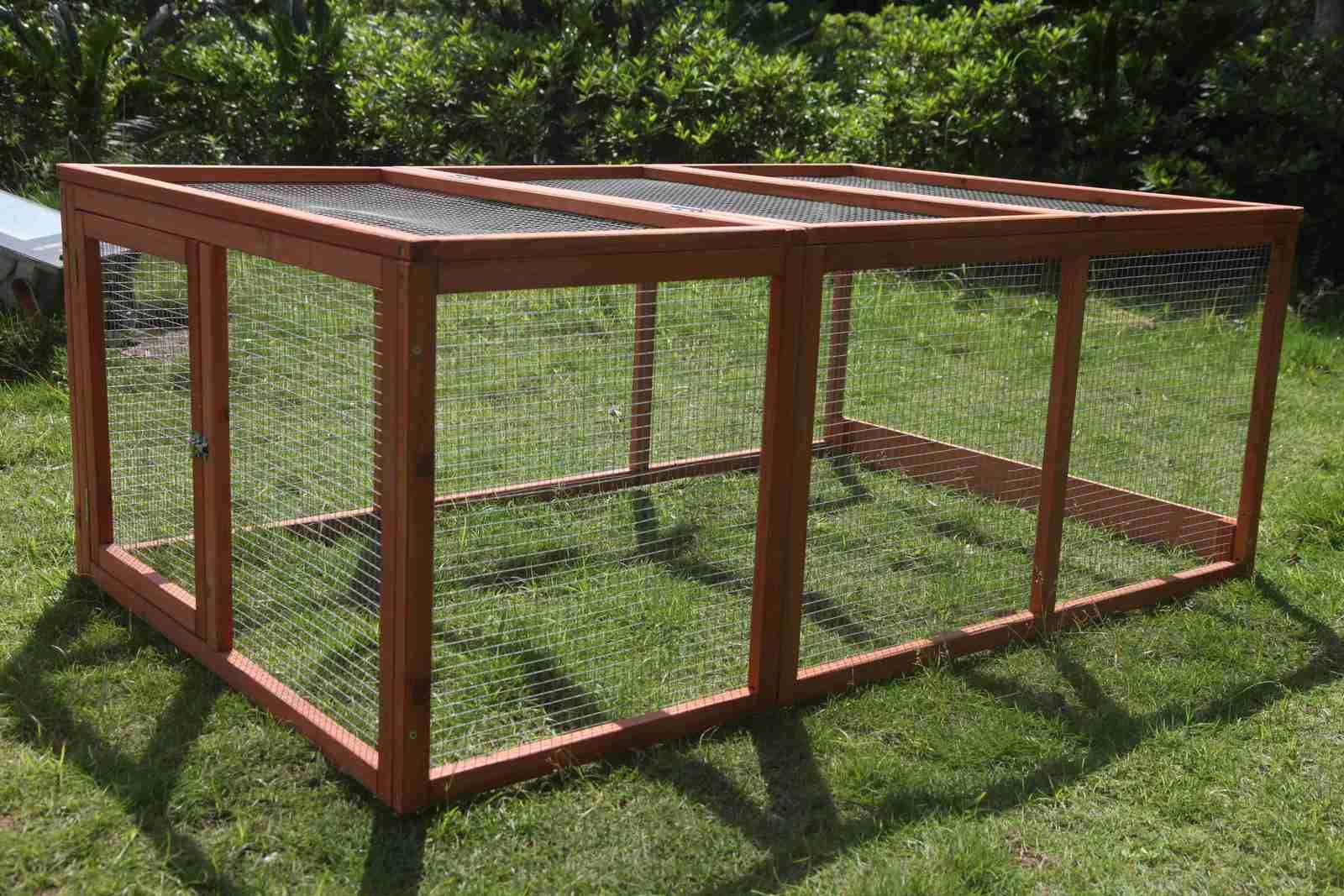 YES4PETS Large Chicken Coop Run Guinea Pig Cage Villa Extension Rabbit Hutch House Pen Pet Care > Coops & Hutches YES4PETS