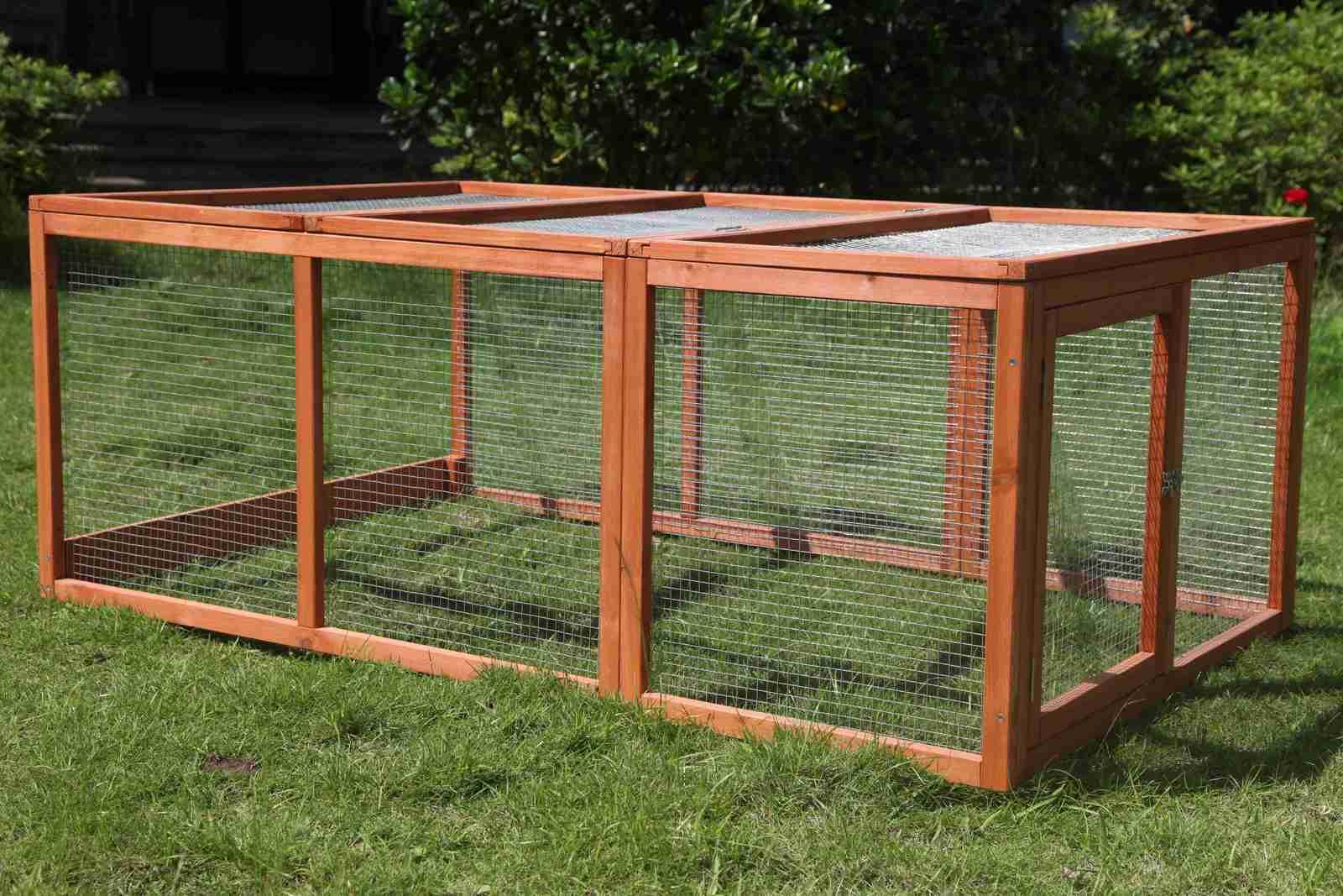 YES4PETS Large Chicken Coop Run Guinea Pig Cage Villa Extension Rabbit Hutch House Pen Pet Care > Coops & Hutches YES4PETS
