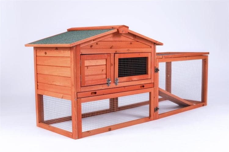 YES4PETS Rabbit Hutch Metal Run Wooden Cage Guinea Pig Cage House Pet Care > Coops & Hutches YES4PETS