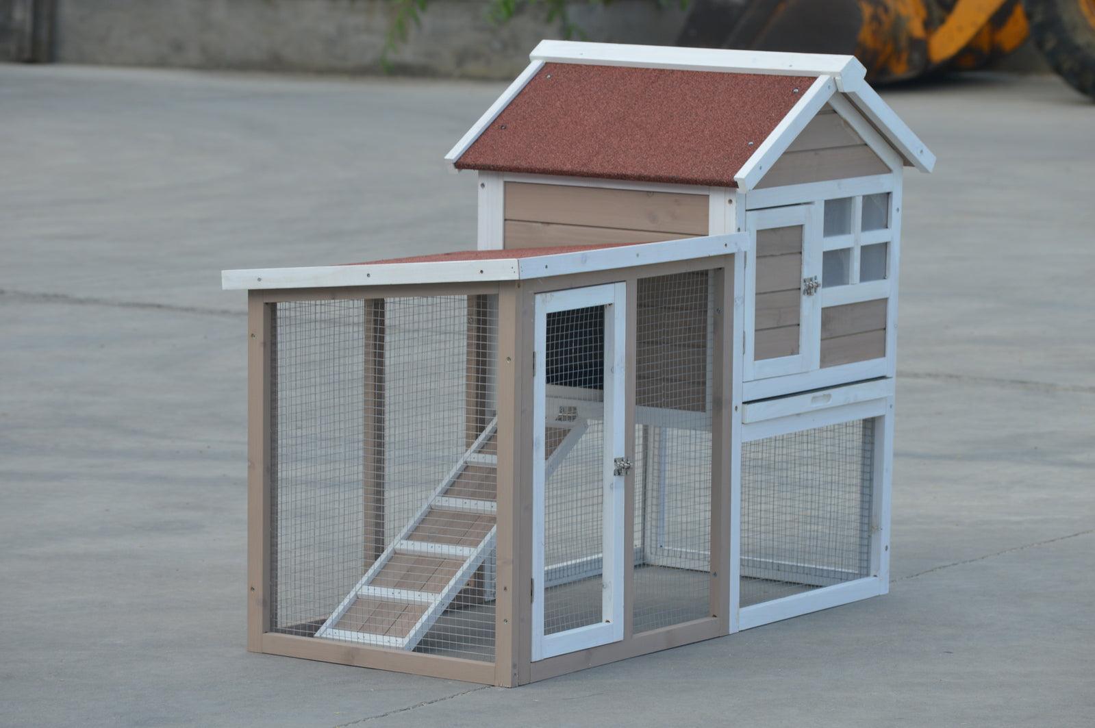 YES4PETS Rabbit Hutch Small Ferret Guinea Pig Cage Hen Chook Cat Kitten House Pet Care > Coops & Hutches YES4PETS