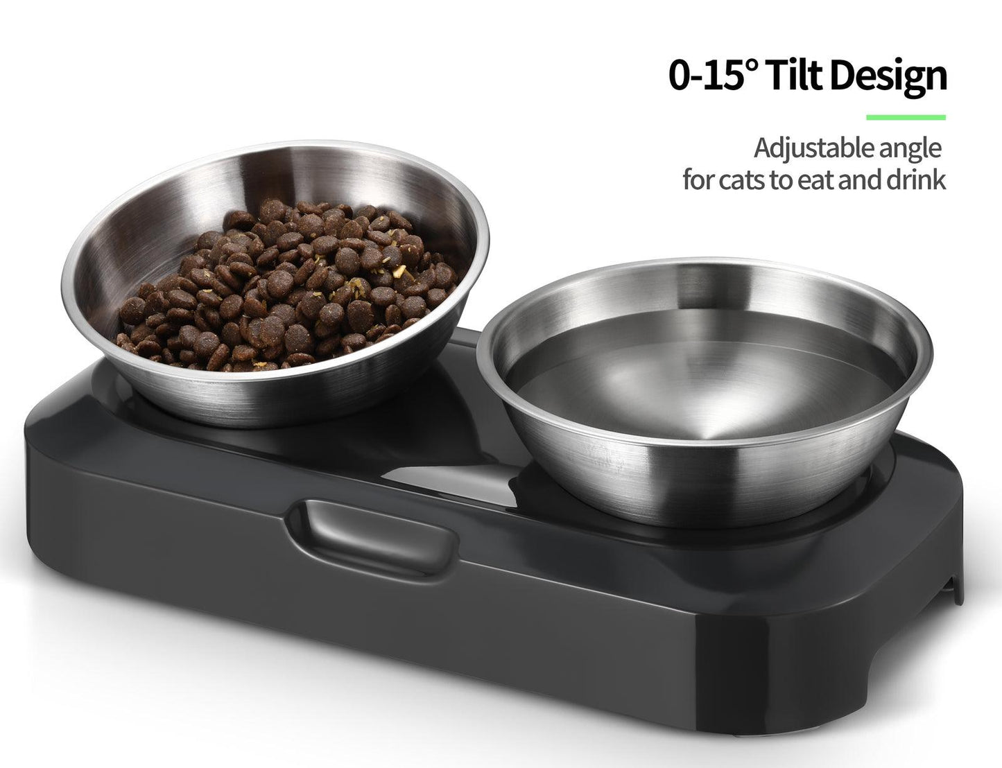 YES4PETS Stainless Steel Pet Bowl Water Bowls Portable Anti Slip Skid Feeder Dog Rabbit Cat Pet Care > Dog Supplies YES4PETS