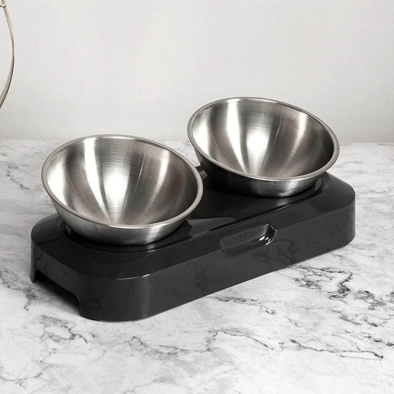 YES4PETS Stainless Steel Pet Bowl Water Bowls Portable Anti Slip Skid Feeder Dog Rabbit Cat Pet Care > Dog Supplies YES4PETS