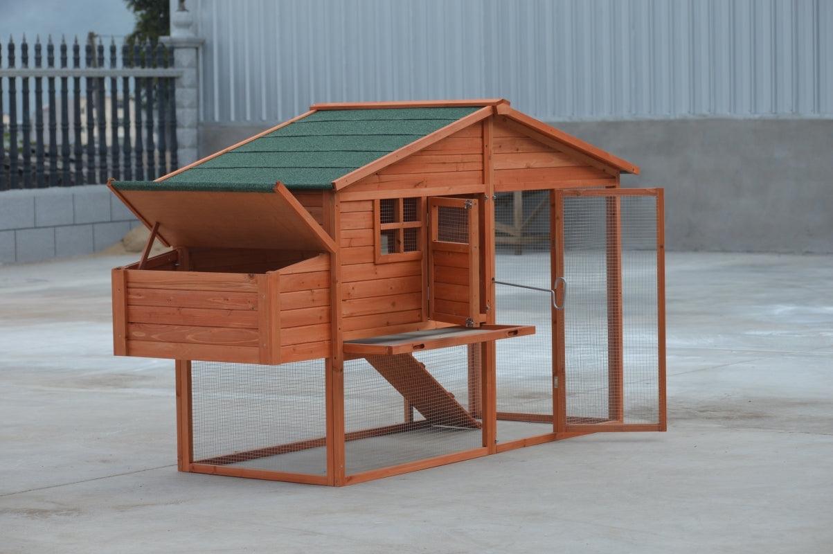 YES4PETS XL Chicken Coop Rabbit Guinea Pig Hutch Ferret Hen House Pet Care > Coops & Hutches YES4PETS