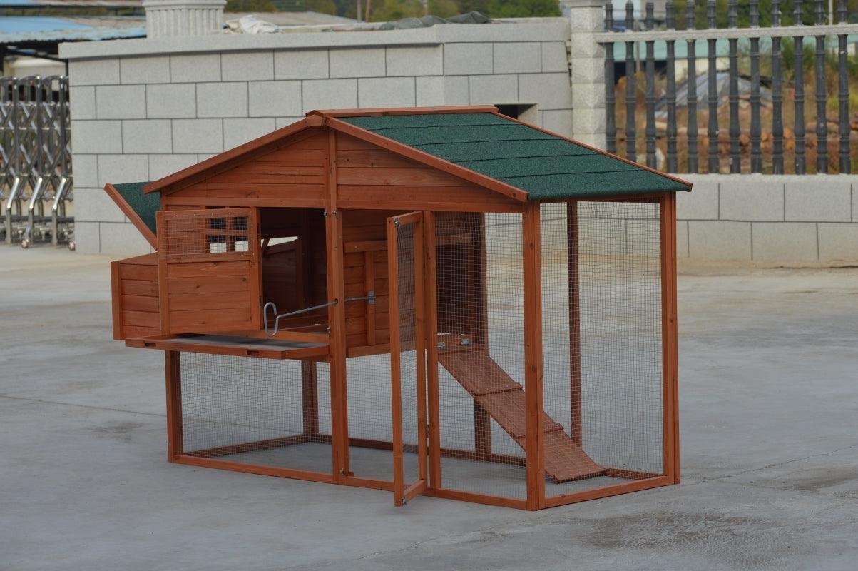 YES4PETS XL Chicken Coop Rabbit Guinea Pig Hutch Ferret Hen House Pet Care > Coops & Hutches YES4PETS
