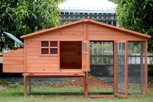 YES4PETS XL Chicken Coop Rabbit Guinea Pig Hutch Ferret Hen House Pet Care > Coops & Hutches YES4PETS