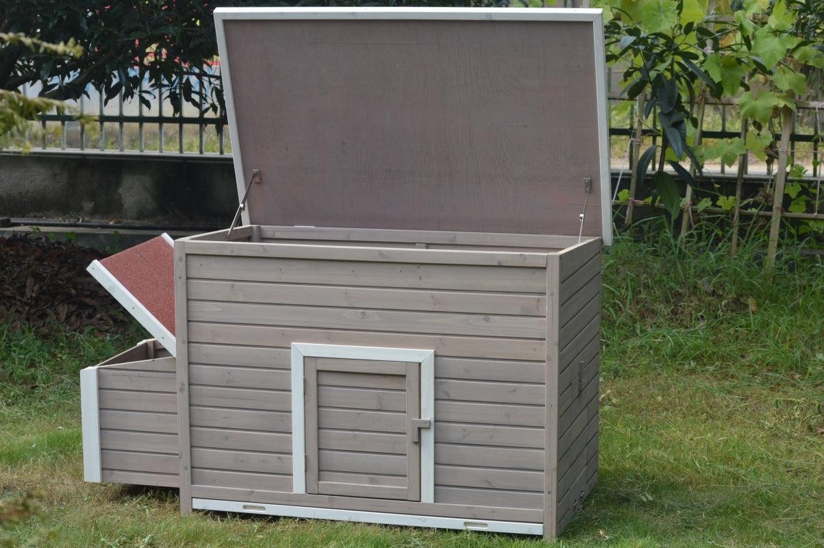 YES4PETS XL Chicken Coop Rabbit Hutch Cage Hen Chook Cat Guinea Pig House Pet Care > Coops & Hutches YES4PETS