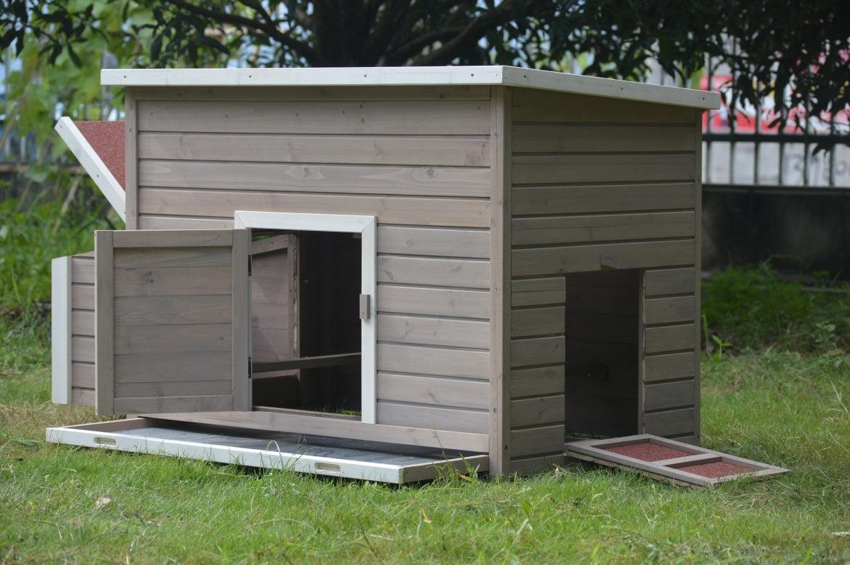 YES4PETS XL Chicken Coop Rabbit Hutch Cage Hen Chook Cat Guinea Pig House Pet Care > Coops & Hutches YES4PETS