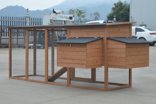 YES4PETS XXL 280cm Chicken Coop Guinea Pig Rabbit Hutch Ferret Cat Guinea Pig House Pet Care > Coops & Hutches YES4PETS