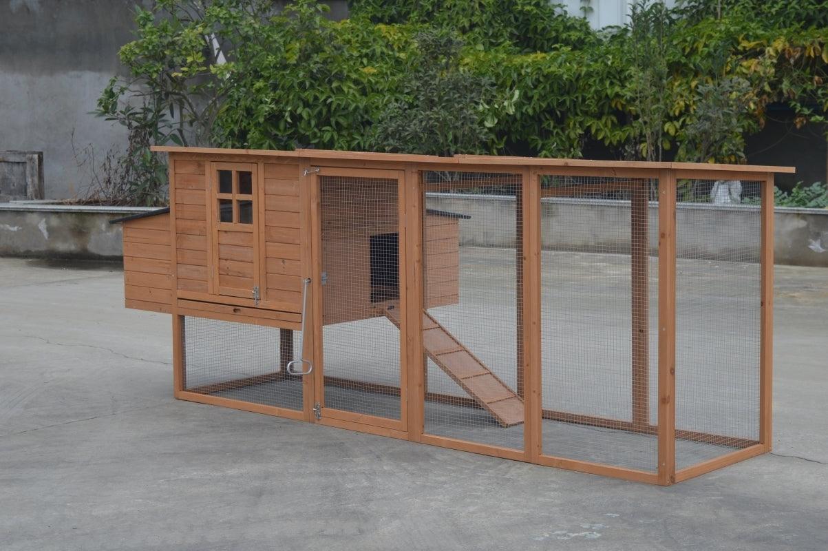 YES4PETS XXL 280cm Chicken Coop Guinea Pig Rabbit Hutch Ferret Cat Guinea Pig House Pet Care > Coops & Hutches YES4PETS