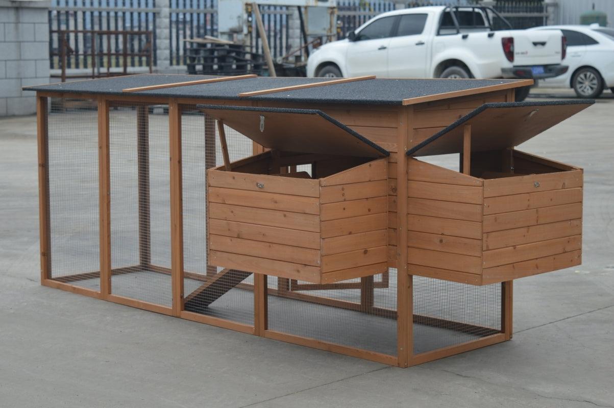 YES4PETS XXL 280cm Chicken Coop Guinea Pig Rabbit Hutch Ferret Cat Guinea Pig House Pet Care > Coops & Hutches YES4PETS