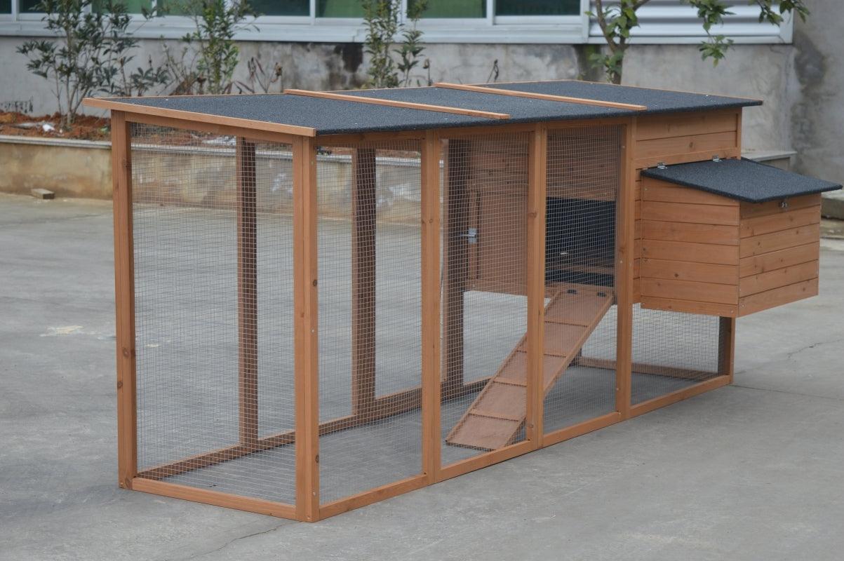 YES4PETS XXL 280cm Chicken Coop Guinea Pig Rabbit Hutch Ferret Cat Guinea Pig House Pet Care > Coops & Hutches YES4PETS