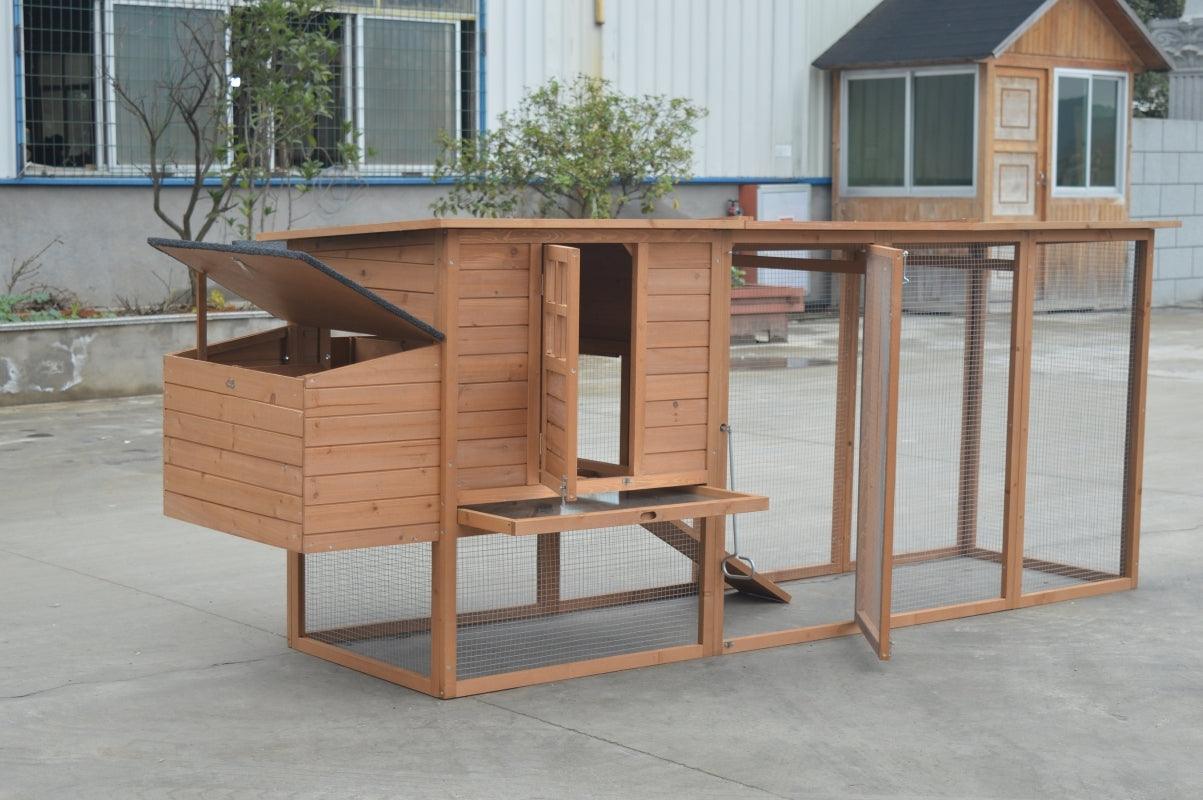 YES4PETS XXL 280cm Chicken Coop Guinea Pig Rabbit Hutch Ferret Cat Guinea Pig House Pet Care > Coops & Hutches YES4PETS