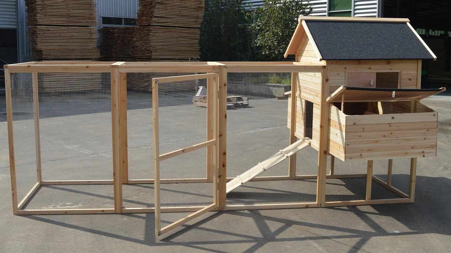 YES4PETS XXXL Chicken Coop Rabbit Guinea Pig Hutch Ferret Hen Cat Kitten House Pet Care > Coops & Hutches YES4PETS