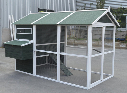 YES4PETS XXXL Walk-in Chicken Coop Rabbit Guinea Pig Hutch Ferret Hen Cat House Pet Care > Coops & Hutches YES4PETS
