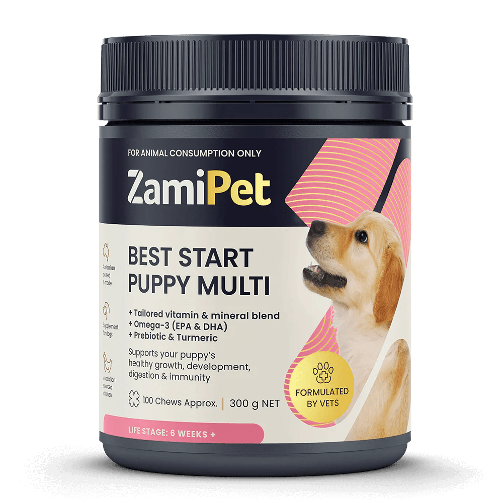 ZamiPet – Best Start Puppy Multi Pet Vitamins & Supplements Zamipet Puppy