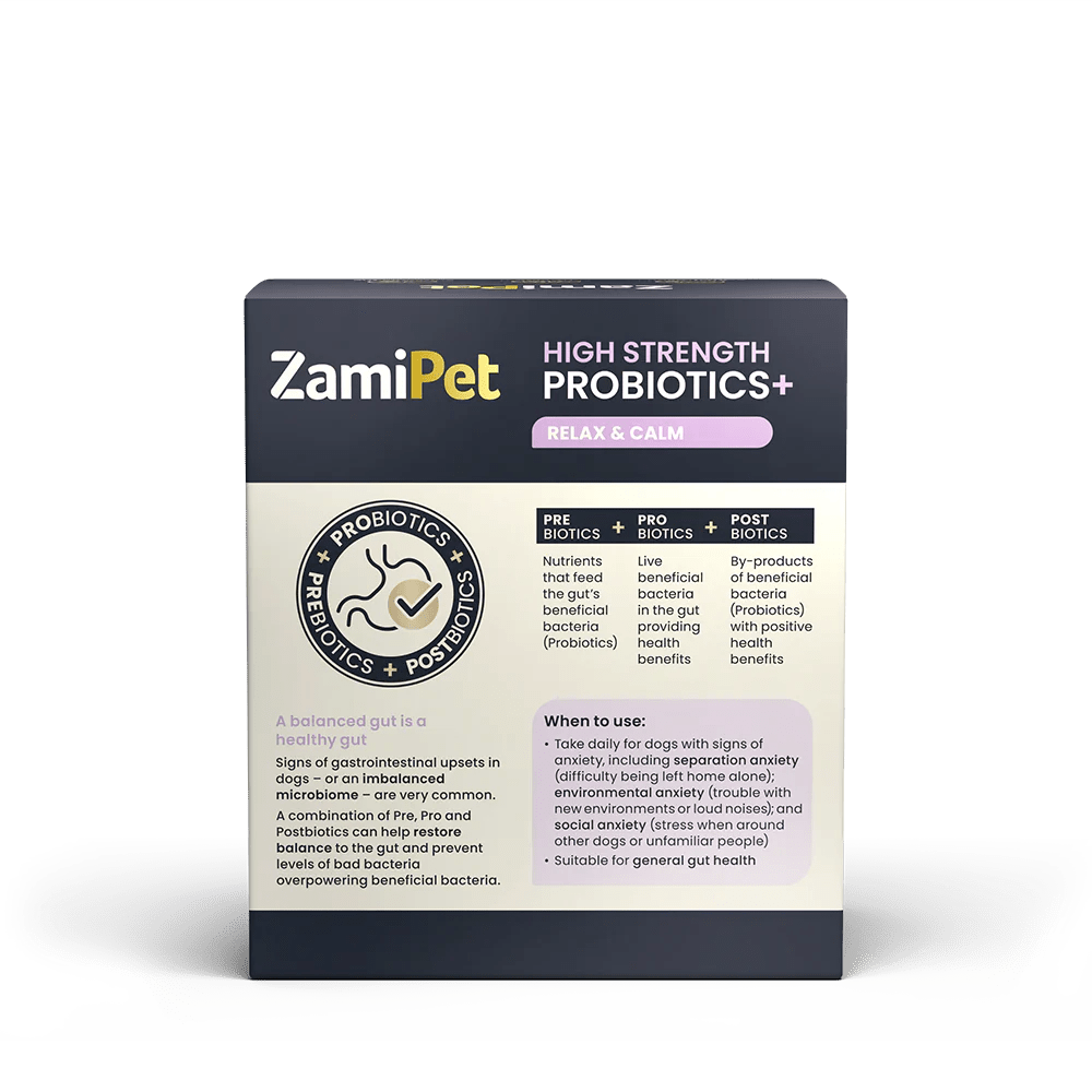 ZamiPet – High Strength Probiotics+ Pet Vitamins & Supplements Zamipet