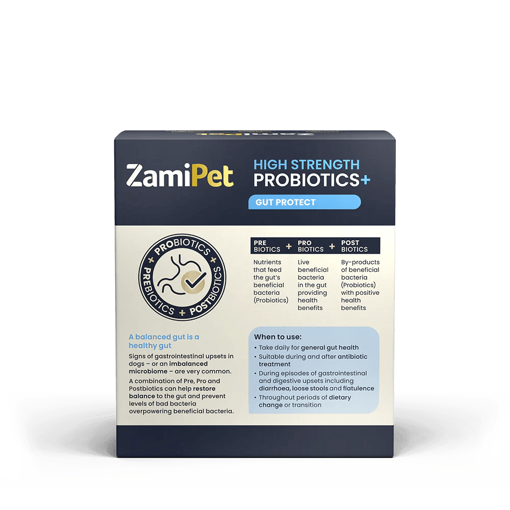 ZamiPet – High Strength Probiotics+ Pet Vitamins & Supplements Zamipet
