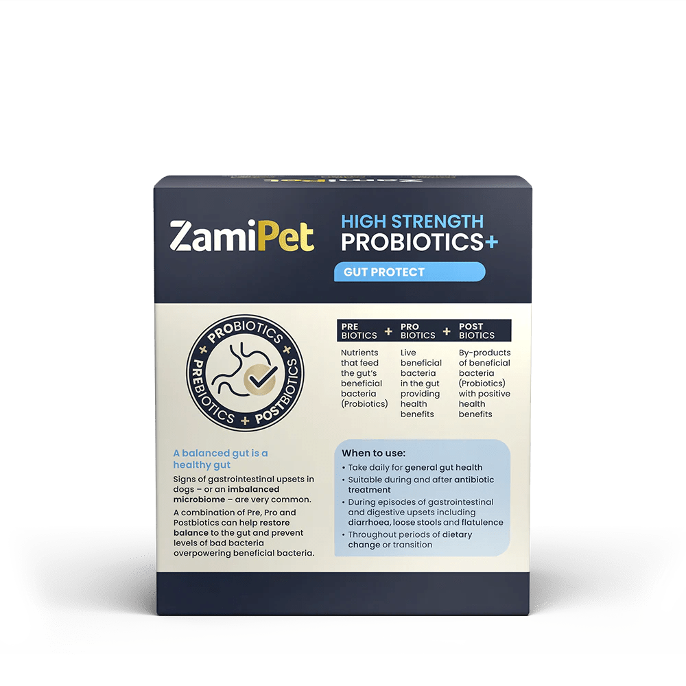 ZamiPet – High Strength Probiotics+ Pet Vitamins & Supplements Zamipet